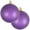 Candy Crocus, variant on Christmas By Krebs 8" (200mm) Candy Red Ornament, Commercial Shatterproof UV Resistant Plastic Christmas Ball Decoration (Candy Silver, 8 inch (200mm))