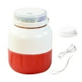 thumbnail image 3 of Bamboohart Juicer Ice Blender Mixer Mini Blender for Office Kitchen Home white, 3 of 9