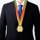thumbnail image 5 of Medalla de la antorcha Torch Medal Match Premio de competición deportiva de aleación de zinc con correa de cinta FLhrweasw Nuevo, 5 of 7