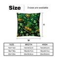 thumbnail image 5 of Saint Patrick's Day Pillow Covers Inserts, Decorative Pillows, Throw Pillows with Unique Patterns for Home Décor - Set of 2 in 16x16, 18x18, or 20x20 inches, 5 of 6