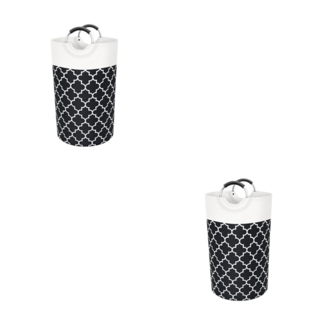 Billuyoard Laundry Basket Clothes Bag 90L Hamper Lightweight Foldable Waterproof Cloth Saving Space for Bedroom Dorm Travel Type2 NO2