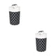 thumbnail image 4 of Matsuzay Cesto de ropa sucia bolsa de ropa sucia 90L cesto de gran capacidad impermeable tela ligera para el dormitorio negro / impreso Negro/Impreso mango de aluminio/82l 2Conjunto, 4 of 6