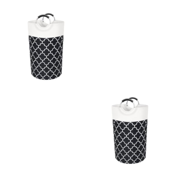 Yuarrent Cesto de ropa sucia bolsa de ropa 90L cesto de almacenamiento plegable impermeable ligero ahorro de espacio juguete hogar dormitorio Type2 NO2