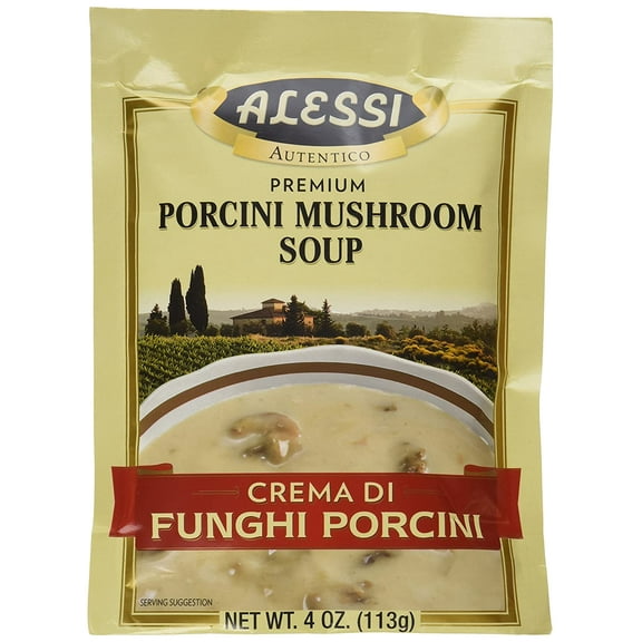 Alessi Porcini Mushroom Soup Mix, 4 Ounce (Pack of 6)