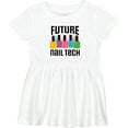 thumbnail image 3 of Inktastic Future Nail Tech Girls Baby Dress, 3 of 5