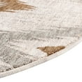 thumbnail image 3 of Unique Loom Eco Southwestern Collection Area Rug - Winslow (7' Round Ivory/Gray), 3 of 8