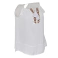 thumbnail image 1 of Blusa sin mangas Sunnimix de Encaje con borlas para mujer, 1 of 8