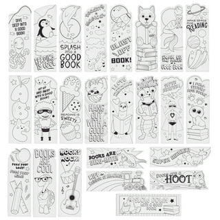 Set of 9 Comic Kids Bookmarks Super Hero Themed Bookmarks 