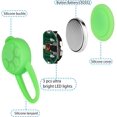 thumbnail image 3 of Luces de collar de perro, 5 piezas de luces LED para perros con clip con 3 modos de silicona impermeable para perros, mascotas, gatos, luces de seguridad intermitentes de colores para caminar al aire libre por la noche (baterías incluidas) Sailing Electrónica, 3 of 6