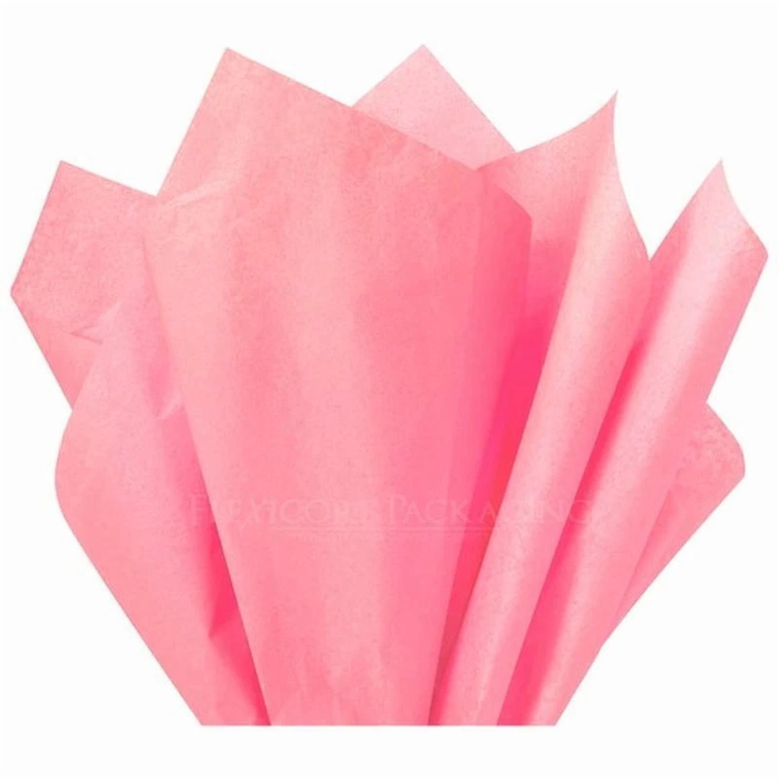 Light Pink Tissue Paper 15"X20" 100 Sheets Decorative Eco-Friendly Crafts New