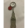 thumbnail image 3 of Authentic Coca-Cola Coke Orlando Silver Glitter Bottle Metal Keychain New, 3 of 3