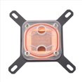 thumbnail image 3 of Para Computer CPU Cabezal de RefrigeracióN por Agua Cabezal de Agua FríA para Computadora, Cubierta Transparente con Soporte Negro, 3 of 9
