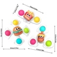 thumbnail image 2 of Student Spinner Toys, 3 Pack Sensory Toys for Toddlers 1-3, Space Themed Bath Travel Squeeze Toys Set 3 Set, 2 of 8