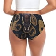 thumbnail image 3 of Womens Underwear - Ball Phyton Snake No Show Seamless Underwear for Women, Stretch Women's Panties, Hipster Soft Comfort Ladies Panties Bikini Underwear Briefs, 3 of 6