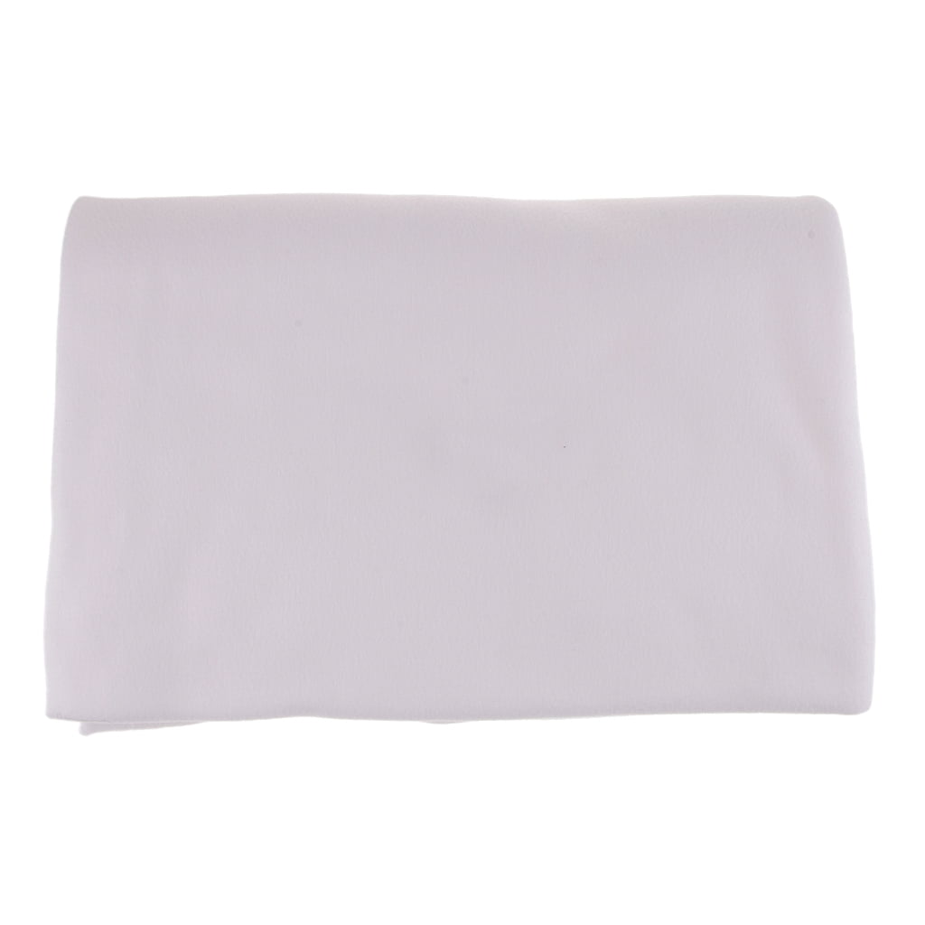 Premium White Anti Pil Polar Fleece Soft Pets Blanket Stretch Clothing fabric 