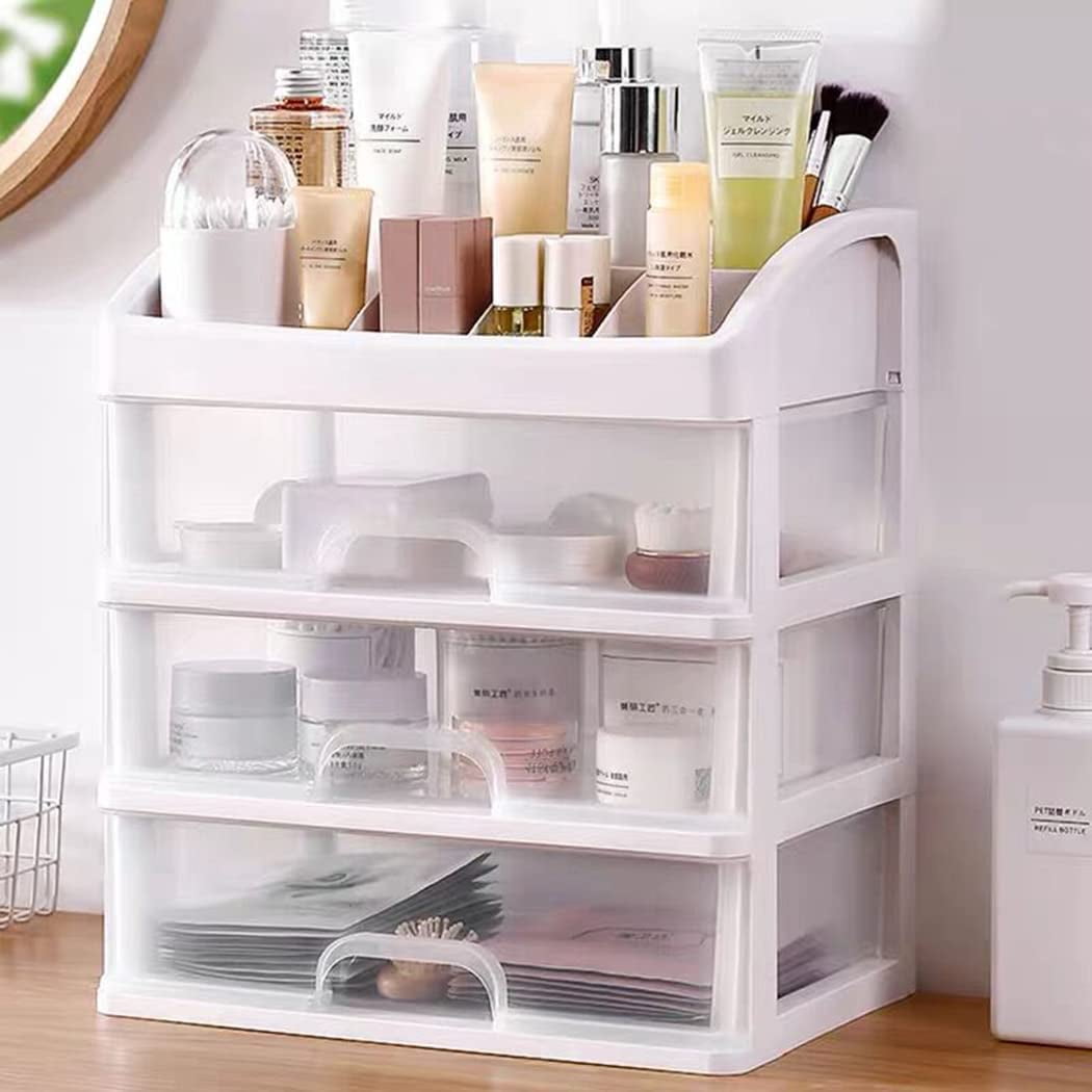 Cosmetic Storage Cabinet & Makeup Organizer – Peppery Home