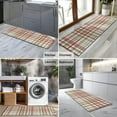thumbnail image 2 of Multi Color Plaid Checkered Pattern Kitchen Rug Mat,Kitchen Runner Rugs Non Skid Washable,Decorative Kitchen Floor Mats for Kitchen,Sink,Laundry,17"X47", 2 of 5