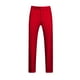 thumbnail image 1 of Pantalones de traje casuales con bolsillos y botones de color liso para hombre, 1 of 3