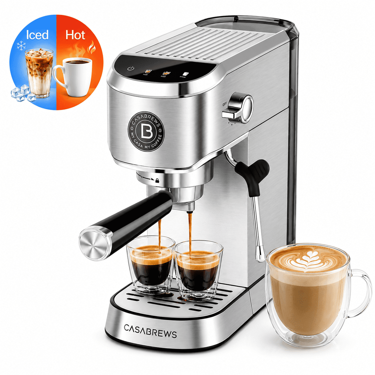 DeLonghi BCO430 Combination Pump Espresso and 10-Cup Drip Coffee