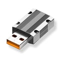 thumbnail image 4 of Adaptador USB3.0 a Tipo-C Carga 10Gbps Alta velocidad 120W para tableta Teléfono móvil, 4 of 9