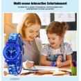 thumbnail image 3 of Reloj para niños resistente al agua estilo deportivo de camuflaje (negro), movimiento de cuarzo, diseño de dibujos animados 3D, reloj digital para niñas y niños de 3 a 11 años, 3 of 5