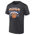 thumbnail image 2 of Men's  Charcoal New York Knicks Fast Break Finisher T-Shirt, 2 of 3