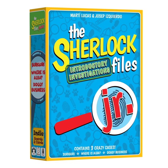 Juego de mesa Indie Boards & Cards Sherlock Files Jr. Introducción
