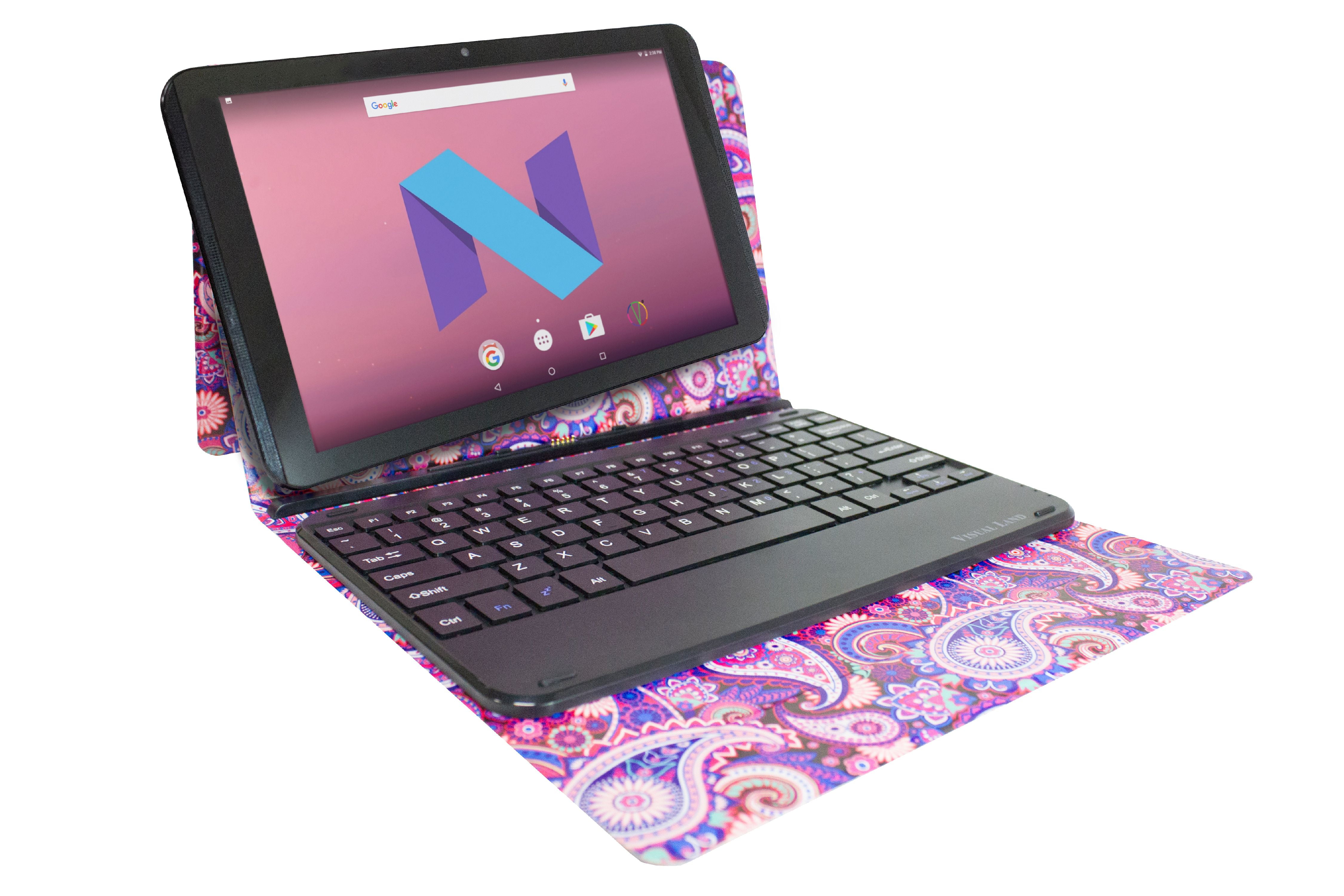 Visual Land Prestige Elite 10.1" IPS [2 in 1] Quad Core 64Bit 16GB
