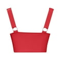 thumbnail image 6 of vigerkar Women Bikini Top - Push Up Swim Top Only Bra Padded Swimsuit Tops 2025 Bathing Suit Tops Red, XL, 6 of 8