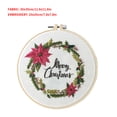 thumbnail image 3 of ZheElen Embroidery Christmas DIY Craft Crossed Stitch Festival Decoration Handwork Kit Gift, S338, Type 2, 3 of 8