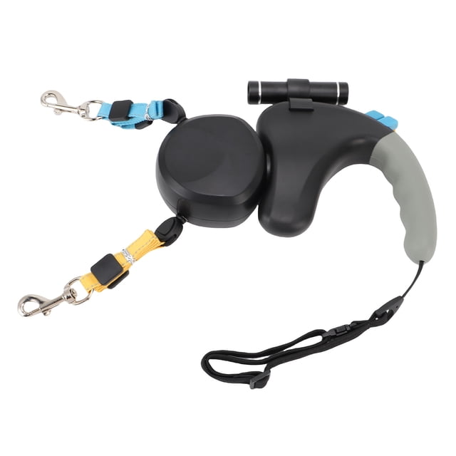 CORREO DE PERRO DE DOBLE CABZA 2 ROTACIA DE ROTACIA 360 LED 3