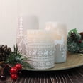 thumbnail image 2 of Hometrends Grey Deer LED Pillar Candle Set with Remote Control, 2 of 5