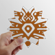 thumbnail image 1 of México totems Mexican antigua civilización Calcomanías solares de vinilo, 1 of 3