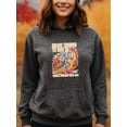 thumbnail image 2 of Classic Firefighter Hoodie for Men and Women, Unisex Pullover Hooded Sweatshirt, Comfortable Cotton Poly Blend, Casual Everyday Wear, 2 of 5