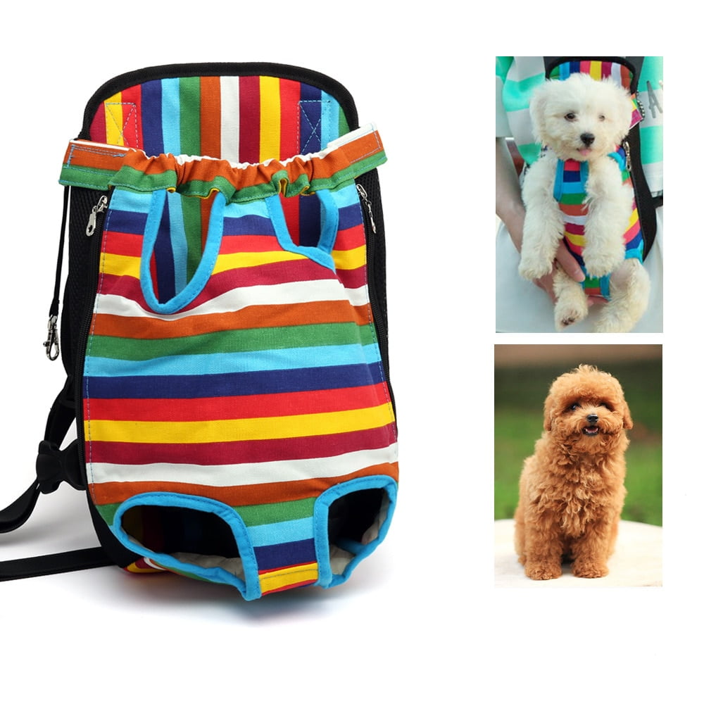 Pet Puppy Dog Carrier Backpack Travel Shoulder Bag Front Chest Holder