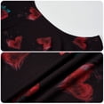 thumbnail image 4 of DAKIMOE Nightgowns for Women Short Sleeve Sleep Shirt Comfy Cute Casual Loose Pajamas Sleepwear Valentine's Day Gift, 4 of 11