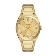 Fossil Men's Everett 42mm Three-Hand Date, Gold-Tone Stainless Steel Watch