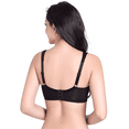 thumbnail image 2 of BIMEI Women's Mastectomy Large Cup Bra Pockets Wireless Post-Surgery Invisible Pockets for Breast Forms Everyday Bra 8648,Black, 34A, 2 of 7