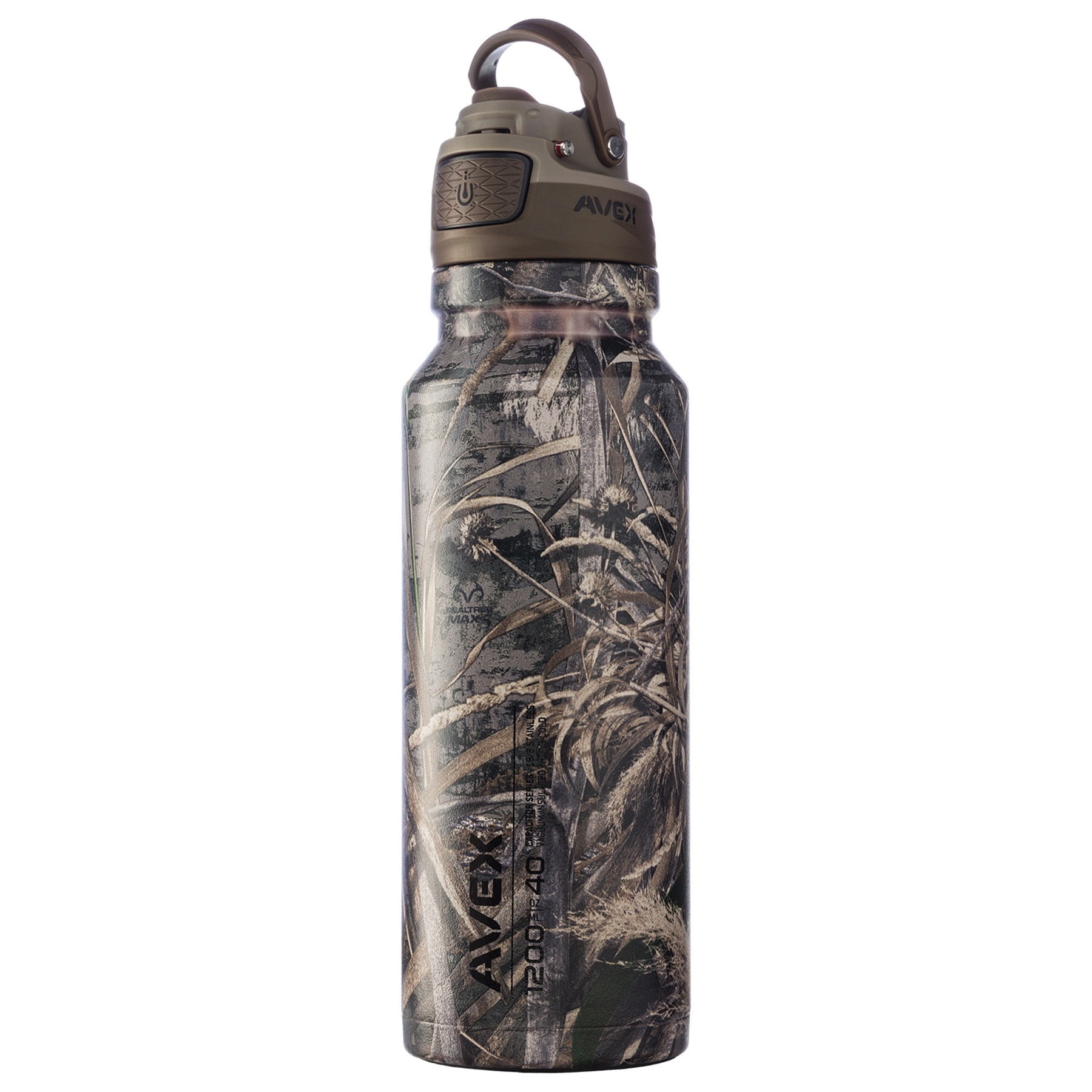 Aoibox 40 oz. Camo Cool Stainless Steel Insulated Water Bottle (Set of 1)