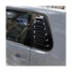 thumbnail image 5 of Rejilla de ventana trasera de coche, cubierta de ventilación lateral, embellecedor 9n 2001-2009, negro brillante, 5 of 5