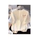 thumbnail image 1 of Women's Casual Round Neck with Cute Pink Bow Print Loose Fit Short Sleeve Cotton T-Shirt for Summe, 1 of 6