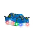 thumbnail image 2 of Tenis Bubble Gummers Tren I Niño Luces Ajuste Velcro azul marino 14, 2 of 7