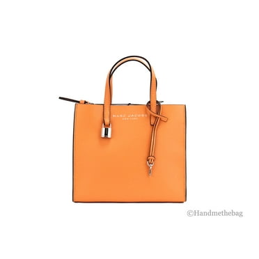 Marc Jacobs Grind Mini Blue Heaven Colorblock Leather Tote Crossbody Bag Purse