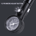 thumbnail image 3 of 2-in-1 Bike Tire Pump & Shock Pump 300 PSI High Pressure for Rear Shock & Suspension Fork, 3 of 8