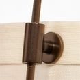thumbnail image 4 of Jamie Young Co California 1-Light Metal & Linen Pendant in Bronze/Off White, 4 of 6