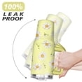thumbnail image 6 of 40oz Daisy Tumbler with Handle & Straw, Stainless Steel Insulated Cup, Leak Proof Travel Mug, Keeps Drinks Hot/Cold, Nurse Coffee Cup, Gifts for Women Men, 6 of 7