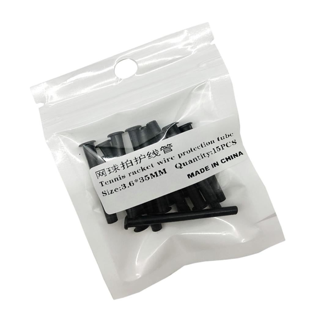 Axioma 3x Pack of 15 Tennis Rackets Racket Racket Share Strings Accessories Replacement String Protective Tubes