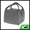 Gray, variant on Unique Bargains Reusable Insulated Lunch Bag with Zip Closure Black 219 oz
