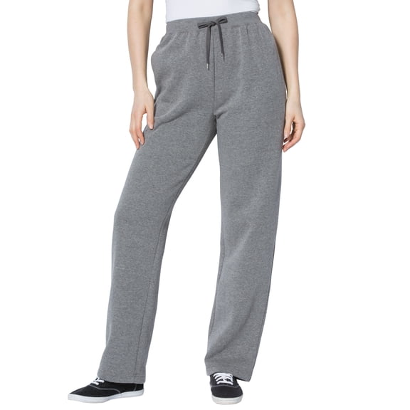 Woman Within Plus Size Tall Better-Fleece Pull-On Drawstring Sweatpants