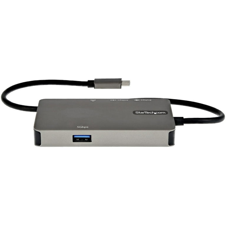 USB-C Multiport Adapter, 4K HDMI, USB-A, GbE, 100W PD 3.0